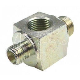 Jungtis - hidraulinė jungtis - trišakis M14 - M14 - M18 - HS19