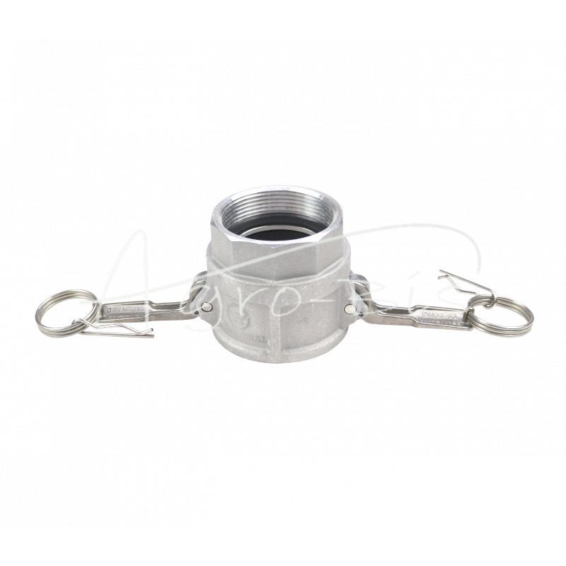 „Camlock“ jungties lizdas, D tipo, aliuminis, 2" x 50 mm, PZL HYDRAL - ZCD50H