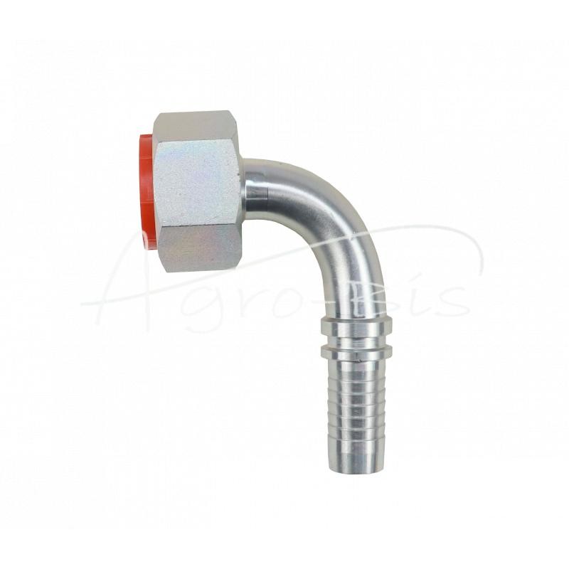 Hidraulinė jungtis DKOS 90° DN20 25S M36x2 sunki Premium HYDRAL - DKOS90DN20M36x2H