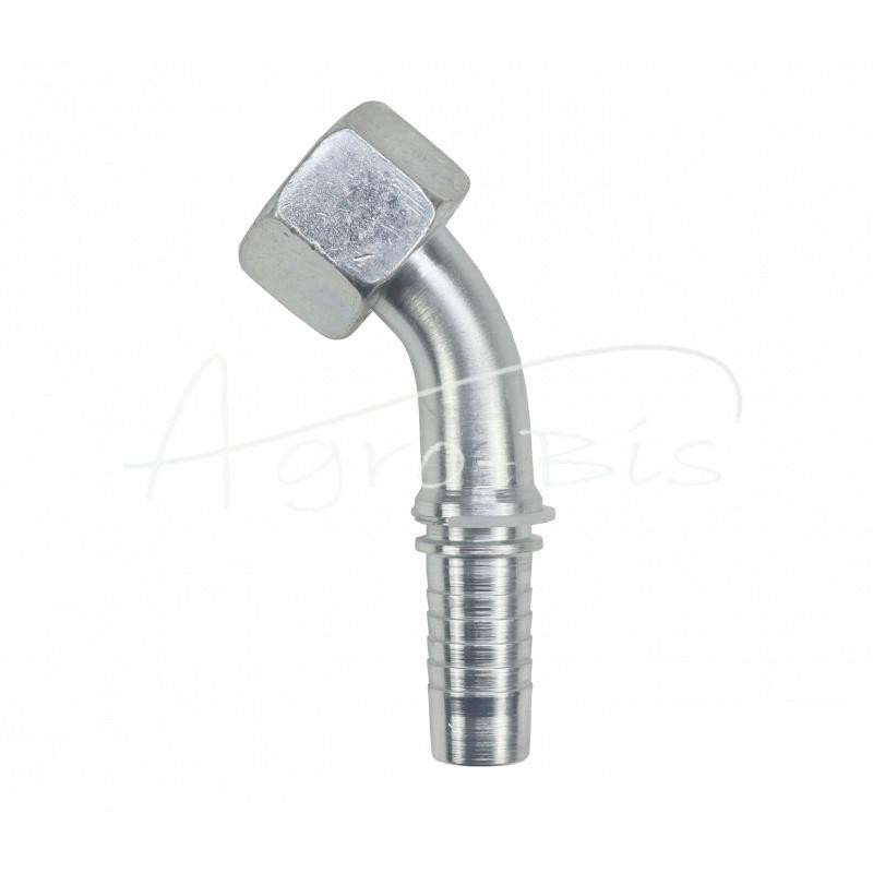 Hidraulinis antgalis ORFS 45° DN20 1 3/16 - 12 CATERPILLAR Premium HYDRAL - ORFS45DN20G1.3/16H