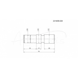 Ratų kaištis Z-48 Rolmus mėšlo kratytuvas - 221906028
