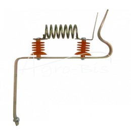 Žaibolaidžių iškroviklis su dviem izoliatoriais apsaugo maitinimo šaltinį nuo atmosferos iškrovų. - 3-15482L