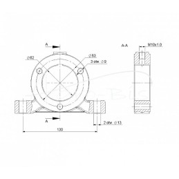 Mažo guolio korpuso 1206 dvigubo būgno adapteriai „Rolmus“ mėšlo kratytuvui - 2208030160