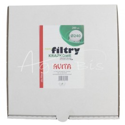 NANA FI-240 diskiniai filtrai 200 vnt. - DOJ000240