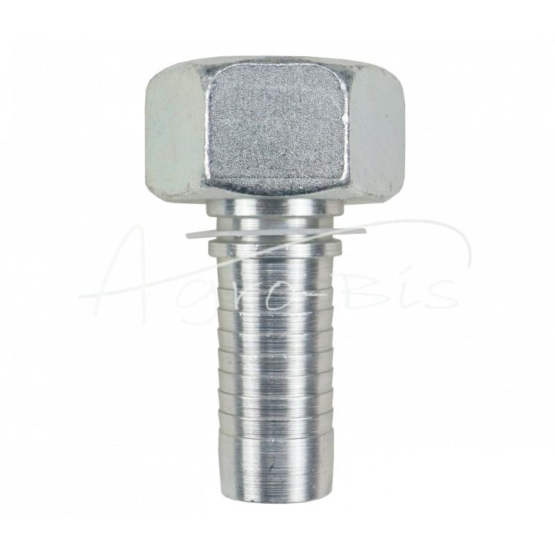 Hidraulinė jungtis DKOS DN25 30S M42x2 sunki Premium HYDRAL - DKOSDN25M42x2H