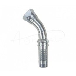 Hidraulinis antgalis DKR 45° DN25 3/4" HYDRAL - DKR45DN25G3/4SH