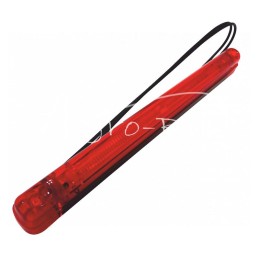 Galinis gabaritinis žibintas W38 12V/24V LED 38cm vandeniui atsparus galinis raudonas su laidu - 184KR