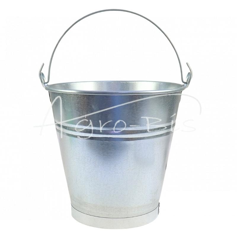 Cinkuotas kibiras, storis 0,7 mm, 15 l, skersmuo – 32 cm - A000368