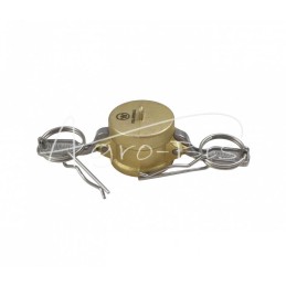 „Camlock DC“ sriegiklis, 16 barų, žalvaris, 3/4 colio x 19 mm, PZL HYDRAL - ZCDMC19H