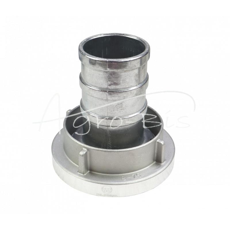 STORZ 75 mm siurbimo jungtis su įvore 65 mm aliuminio žarnai PZL HYDRAL - LS65H