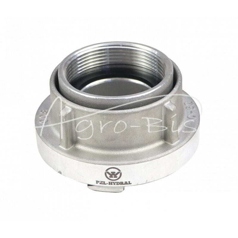 STORZ 52 mm aliuminio pasukamas dangtelis su 2 colių vidiniu sriegiu PZL HYDRAL - NS023H