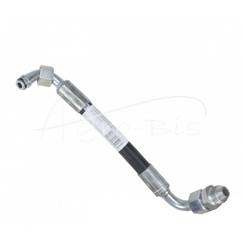 Hidraulinė žarna 330 bar vidinis sriegis M18x1.5 alkūnė / kūginis antgalis Ursus M20x1.5 L-230mm DN10-2SN PZL HYDRAL - AK-10-230