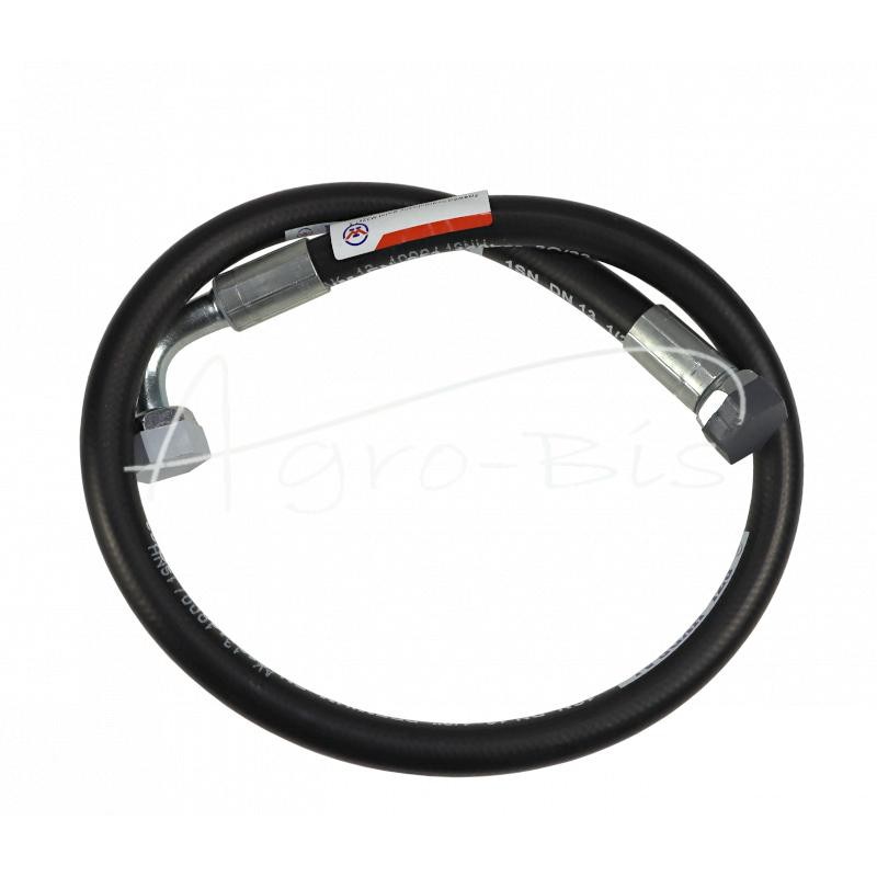 Hidraulinės žarnos sriegis M22x1.5 tiesus - alkūninis L-1000mm DN12-1SN 16MPa PZL HYDRAL - AK-13-1000/1SNH