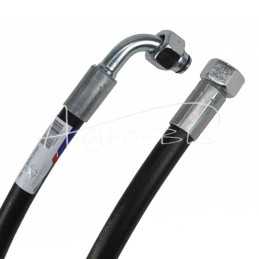 Hidraulinės žarnos sriegis M22x1.5 tiesus - alkūninis L-1000mm DN12-1SN 16MPa PZL HYDRAL - AK-13-1000/1SNH