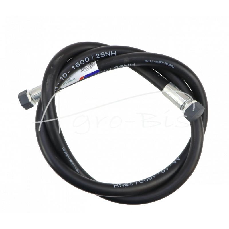Hidraulinė žarna 330 bar sriegis M18x1,5 tiesus L-1600mm DN10-2SN 33MPa PZL HYDRAL - AA-10-1600/2SNH