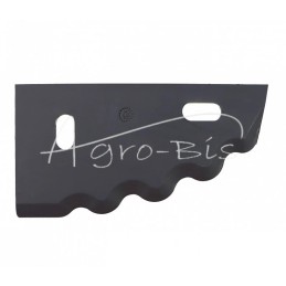 „Luclar MORGA“ pašarų vežimėlio kairysis peilis - 110010038M