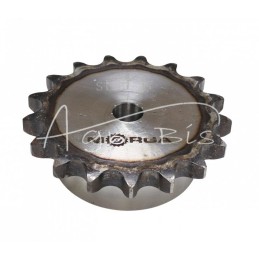 Grūdinto grandinės žvaigrio ratas su flanšu, stebule 12B-1 Z-17 išorinis skersmuo - 111,9 mm MORGA - S12B117M