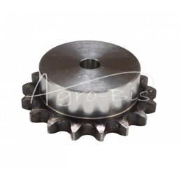 Grūdinto grandinės žvaigrio ratas su flanšu, stebule 12B-1 Z-17 išorinis skersmuo - 111,9 mm MORGA - S12B117M