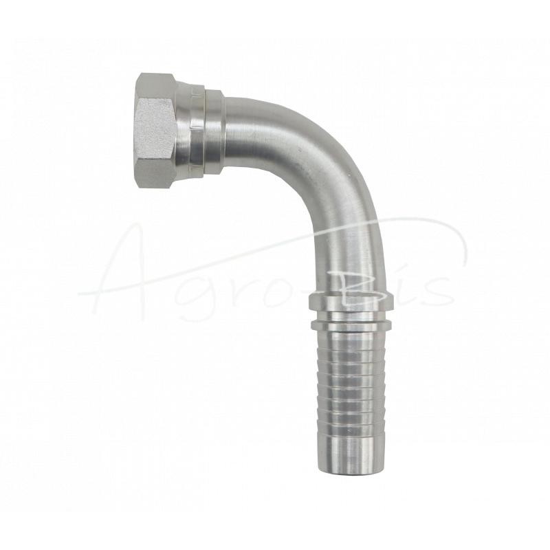 Hidraulinė jungtis DKR 90° DN25 1" Premium HYDRAL - DKR90DN25G1H