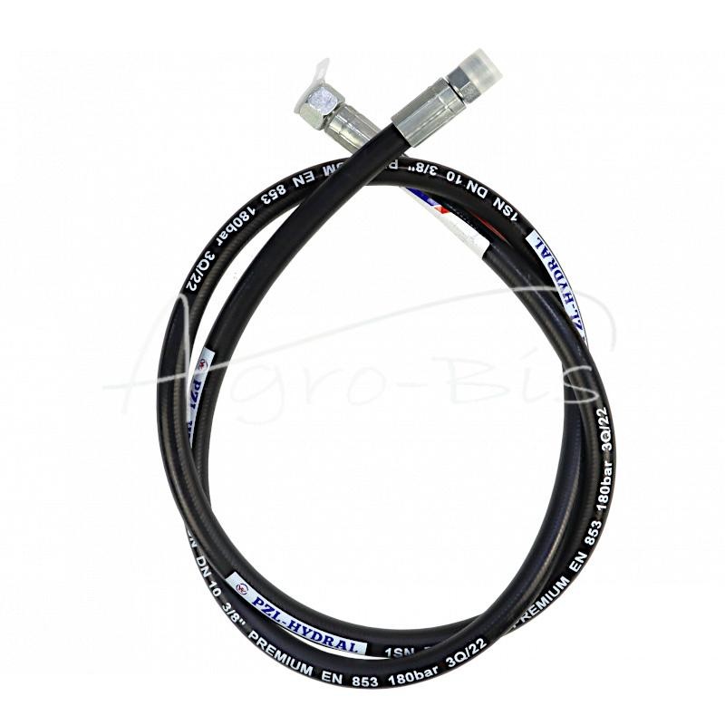 Hidraulinės žarnos sriegis M18x1.5 tiesus L-1600mm DN10-1SN 18MPa PZL HYDRAL - AB-10-1600/1SNH