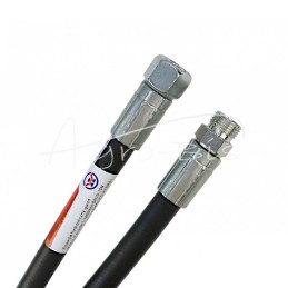 Hidraulinės žarnos sriegis M18x1.5 tiesus L-1600mm DN10-1SN 18MPa PZL HYDRAL - AB-10-1600/1SNH