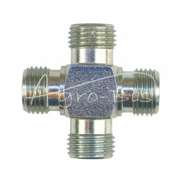 Jungtis – hidraulinė jungtis – keturių krypčių AAAA M16x1.5 10L - HS363