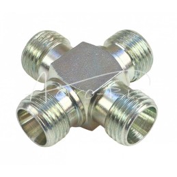 Jungtis – hidraulinė jungtis – keturių krypčių AAAA M16x1.5 10L - HS363