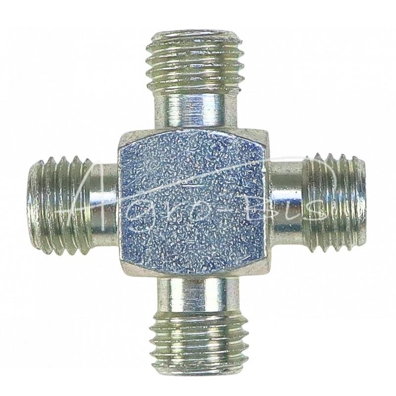 Jungtis – hidraulinė jungtis – keturių krypčių M12x1.5 6L - PN-149 M12*1,5 6L