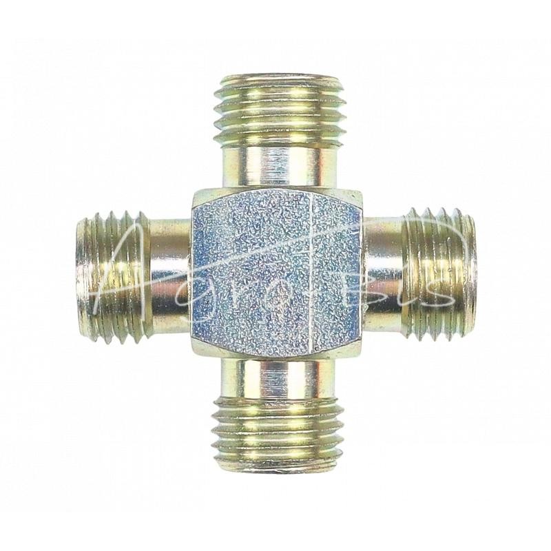 Jungtis – hidraulinė jungtis – keturių krypčių M14x1.5 8L - PN-149 M14*1,5 8L