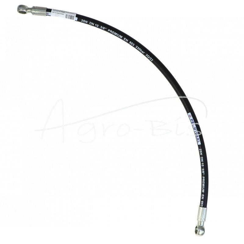 Hidraulinė žarna 330 barų tinklelis D18 / tinklelis D18 DN10 L-800mm DN10-2SN PZL-HYDRAL - OO-10-800/2SNH