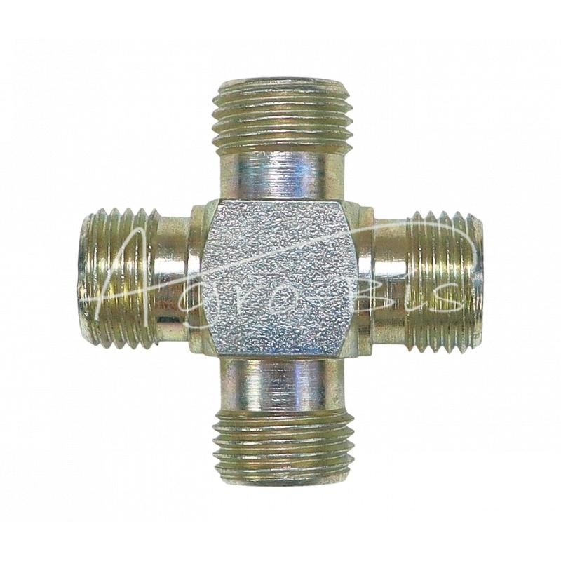 Jungtis – hidraulinė jungtis – keturių krypčių M16x1.5 10L - PN-149 M16*1,5 10L