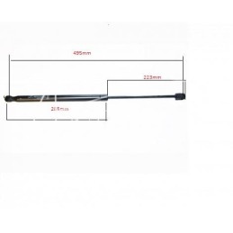 Teleskopinė dujinė spyruoklė-amortizatorius - FA21518.00