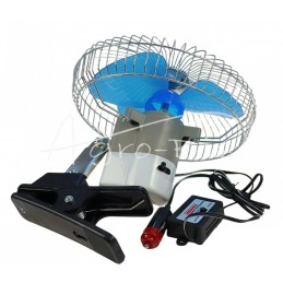 21 cm 24 V elektrinis ventiliatorius su spaustuku - WNT0321CM24V