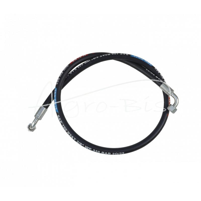 Hidraulinė žarna DN10 330bar alkūnė DKOL 90 DN10 M18X1.5 12L / alkūnė DKOL 90 DN10 M18X1.5 12L, L-1370mm DN10-2SN PZL-HYDRAL - K