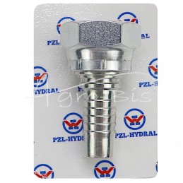 Tiesus galas, vidinis sriegis, DKR DN20, 1" BSP, 6044.2520 PZL-HYDRAL - DKRDN20G1/H