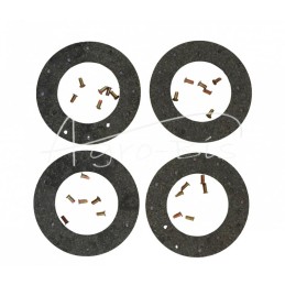 Stabdžių kaladėlių komplektas 142x86x5 Case NS 717061R2 751761R92 - 3134668R3