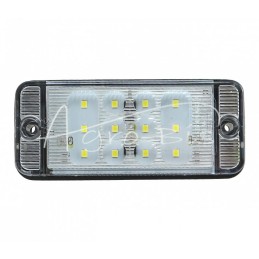 Vidaus apšvietimo lempa LW13 LED 12V/24V, atspari vandeniui, IP66/68, balta - 1465
