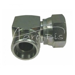 Hidraulinė alkūnė 90 AB M27x2 - M27x2 18L/18L - HS303