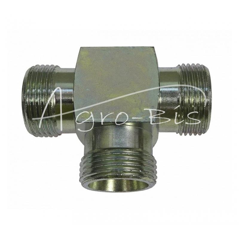 Hidraulinės jungties jungtis – trišakis M30x2 20S - HS37