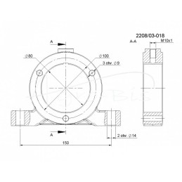 Didelis guolių korpusas 1208 Rolmus mėšlo kratytuvas - 220803018/0