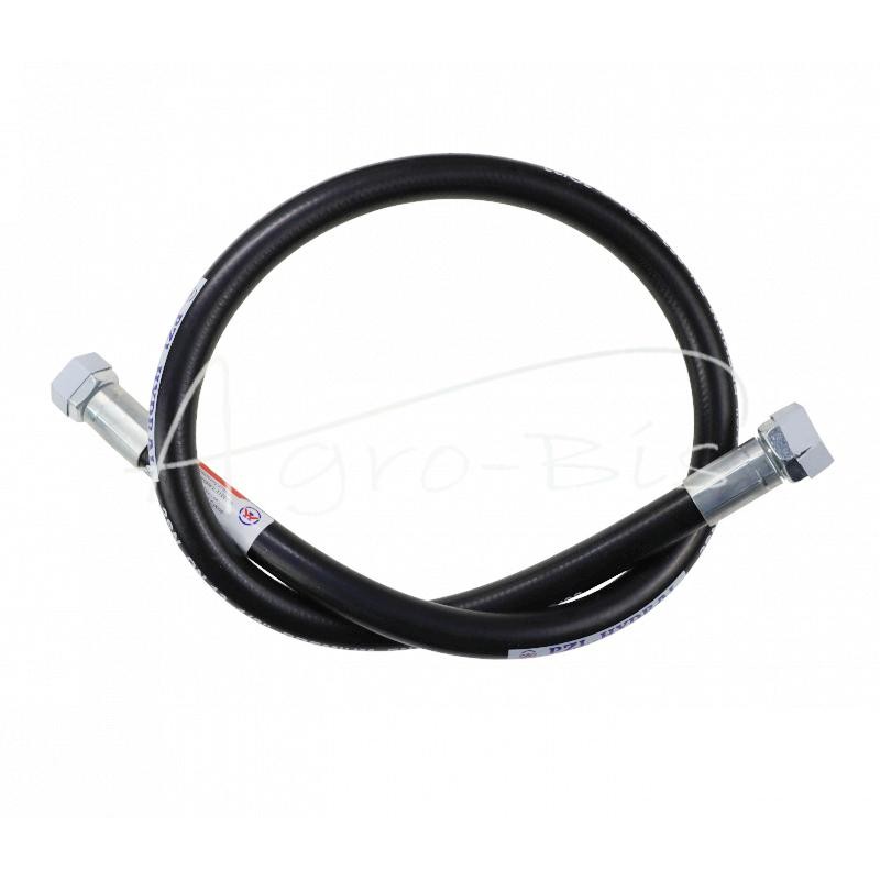 Hidraulinė žarna 275 bar sriegis M22x1,5 tiesi L-1120mm DN12-2SN 336-632-103-722, 7214/07-099/1 UNHZ 750 Cyklop - AA-13-1120/2