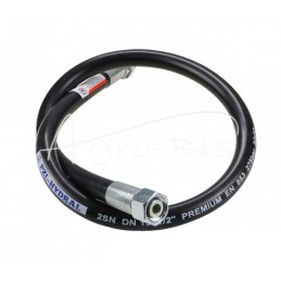 Hidraulinė žarna 275 bar sriegis M22x1,5 tiesi L-1120mm DN12-2SN 336-632-103-722, 7214/07-099/1 UNHZ 750 Cyklop - AA-13-1120/2