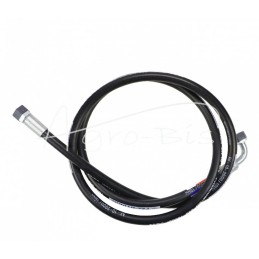 Hidraulinės žarnos sriegis M18x1.5 tiesus - alkūninis L-2000mm DN10-1SN 18MPa PZL HYDRAL - AK-10-2000/1SNH