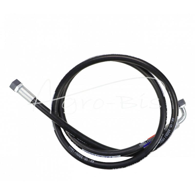 Hidraulinės žarnos sriegis M18x1.5 tiesus - alkūninis L-2000mm DN10-1SN 18MPa PZL HYDRAL - AK-10-2000/1SNH