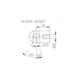 Dujinės spyruoklės-amortizatoriaus durų teleskopas Zetor 23066 275mm 200n - FA23066