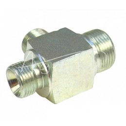 Hidraulinė jungtis - T formos 3/8" - 3/8" - M22x1.5 15L - HS22
