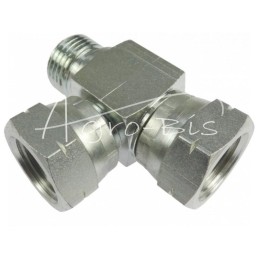 Jungtis – hidraulinė jungtis – AAB 1/2 colio trišakis - HS392