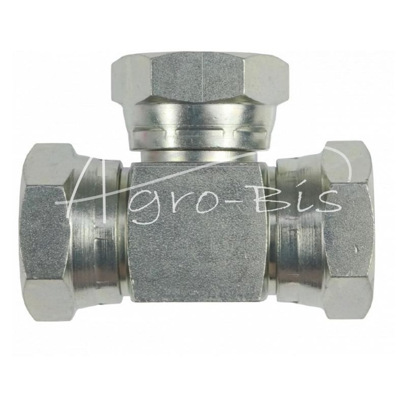 Jungtis - hidraulinė jungtis - AAA trišakis M26X1.5 18L - HS393