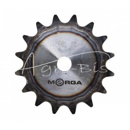 Grūdinto grandinės žvaigrio disko 16B-1 Z-16 išorinis skersmuo 141,8 mm MORGA - T16B116M