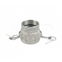 Camlock jungties greito prijungimo lizdas, D tipo, aliuminis, 2 1/2" x 63 mm, PZL HYDRAL - ZCD63H